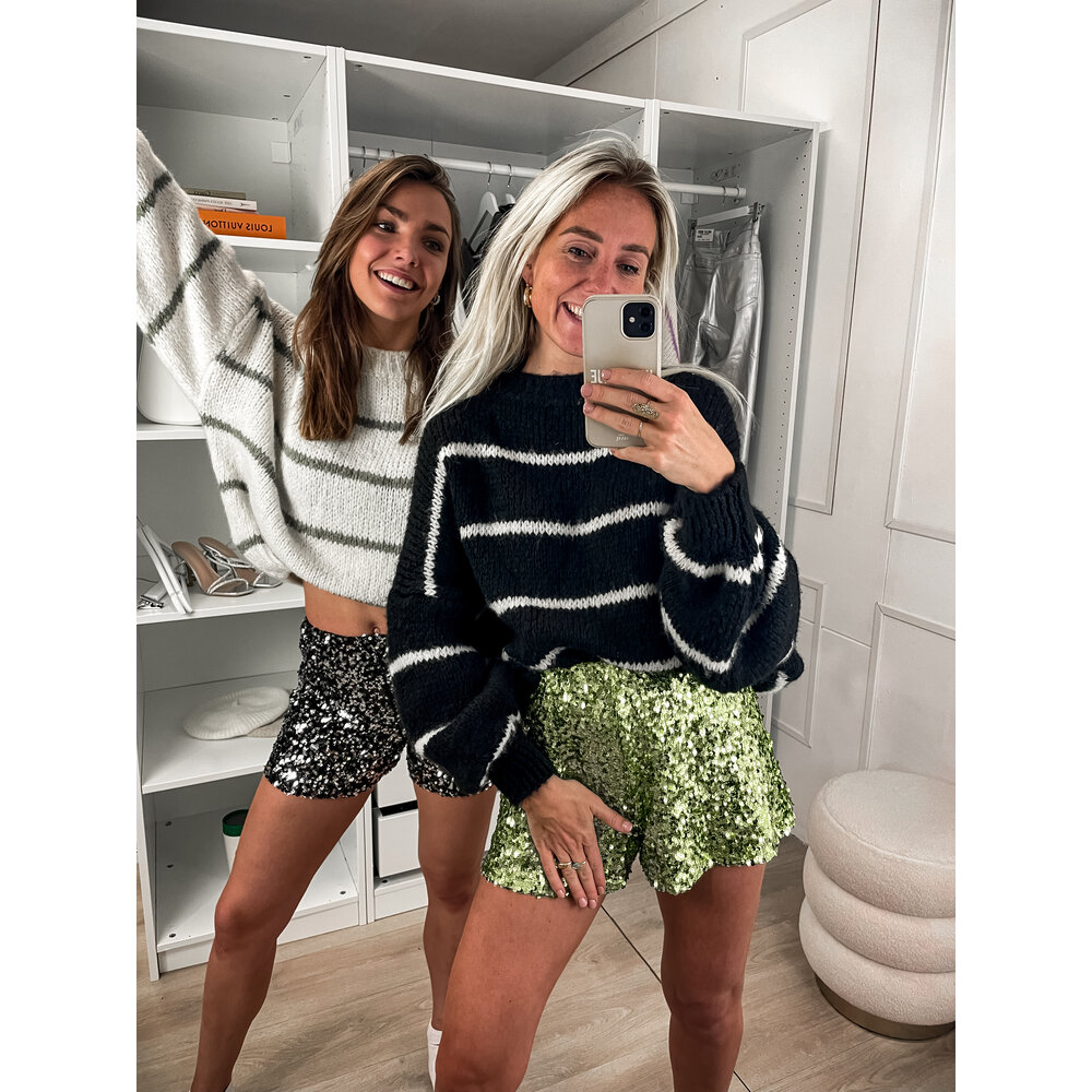 glitter kort broekje