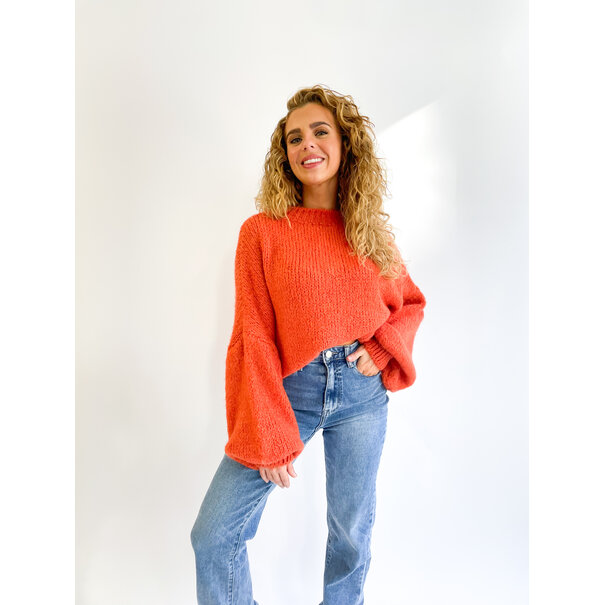 Petra Sweater | Orange