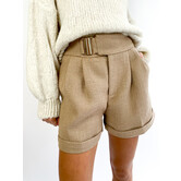 Novi Short | Taupe