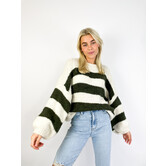Petra Sweater | Khaki/Beige