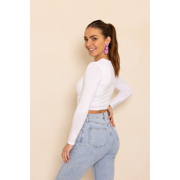 Marit Crop Top | Wit