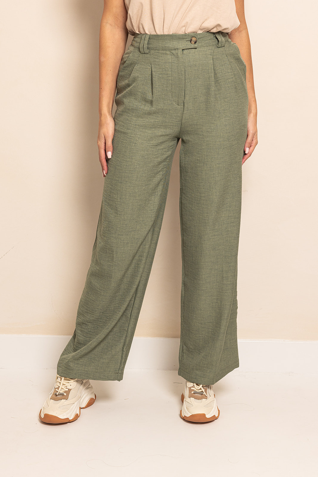 Linde Pantalon | Groen