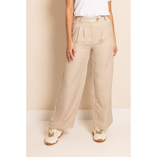 Linde Pantalon | Beige