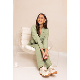 Lissa Cropped Blazer | Mint Groen