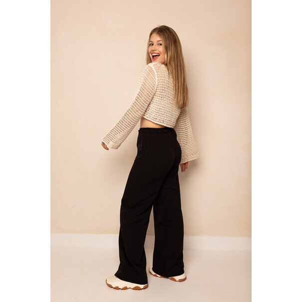 Livia Pantalon | Zwart