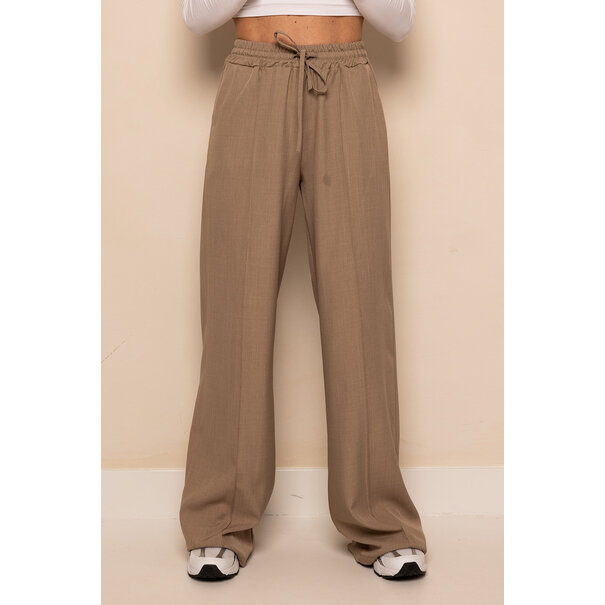 Livia Pantalon | Taupe