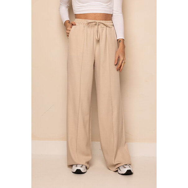 Livia Pantalon | Beige