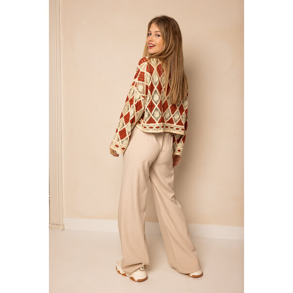 Livia Pantalon | Beige