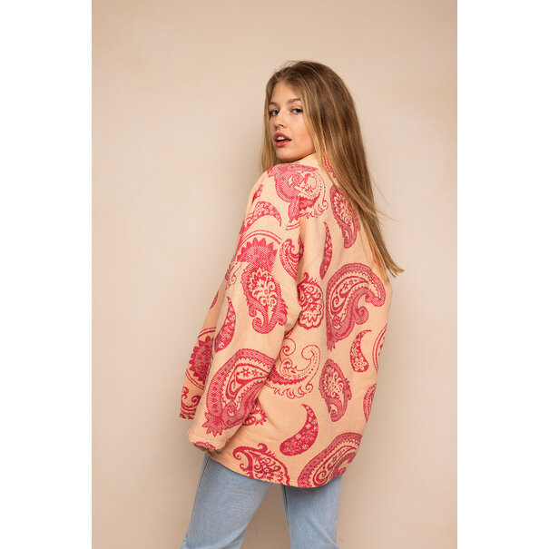 Jasje Met Boho Print | Peach