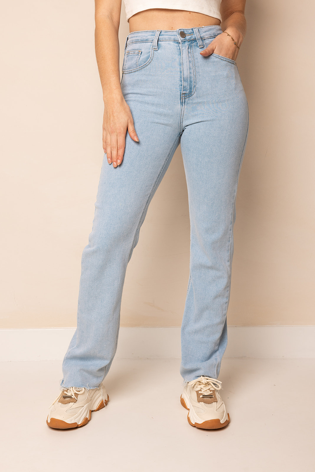 Redial Denim Straight Jeans