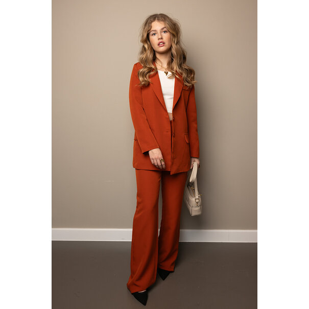 Emma Blazer |Oranje/Roest