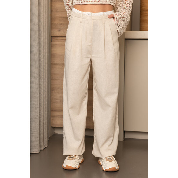 Luna Pantalon | Beige