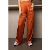 Satijnen Pantalon | Oranje