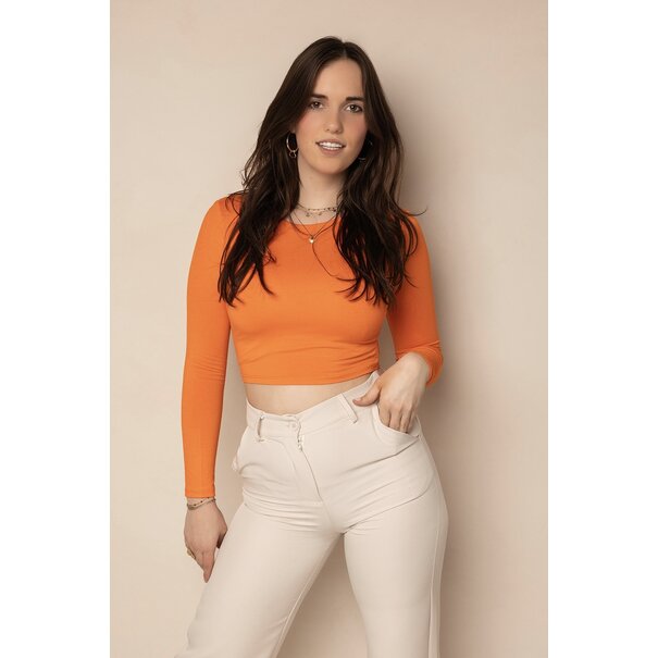 Marit Crop Top | Oranje