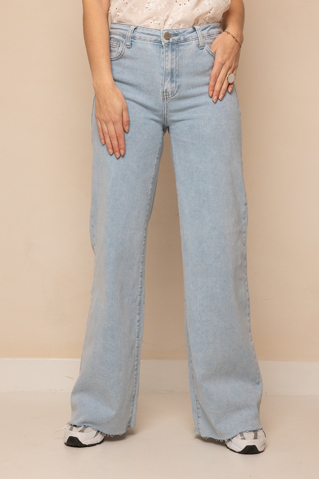 Redial Wide Leg Jeans | Denim Blue