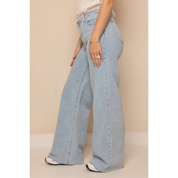 Redial Wide Leg Jeans | Denim Blue