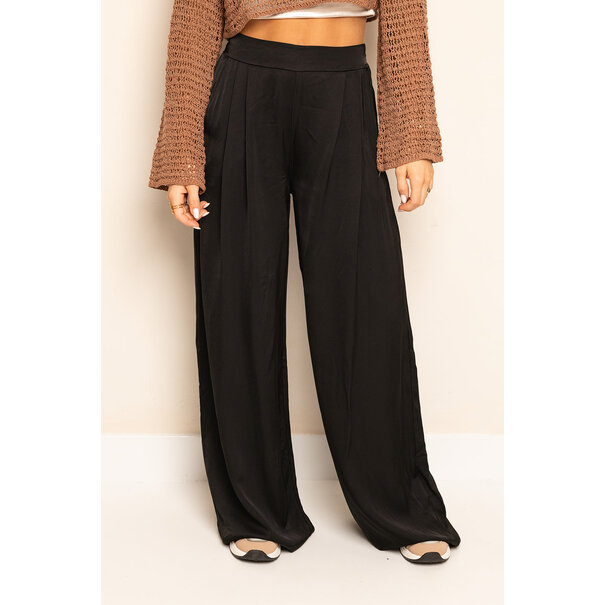 Satin Pantalon | Black