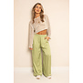 Satin Pantalon | Green