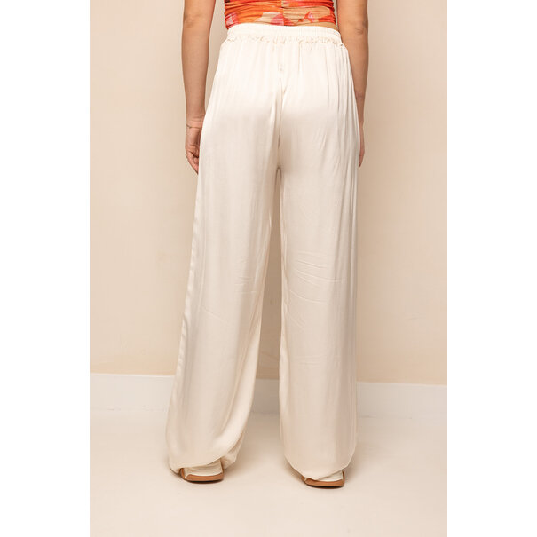 Satin Pantalon | Off White