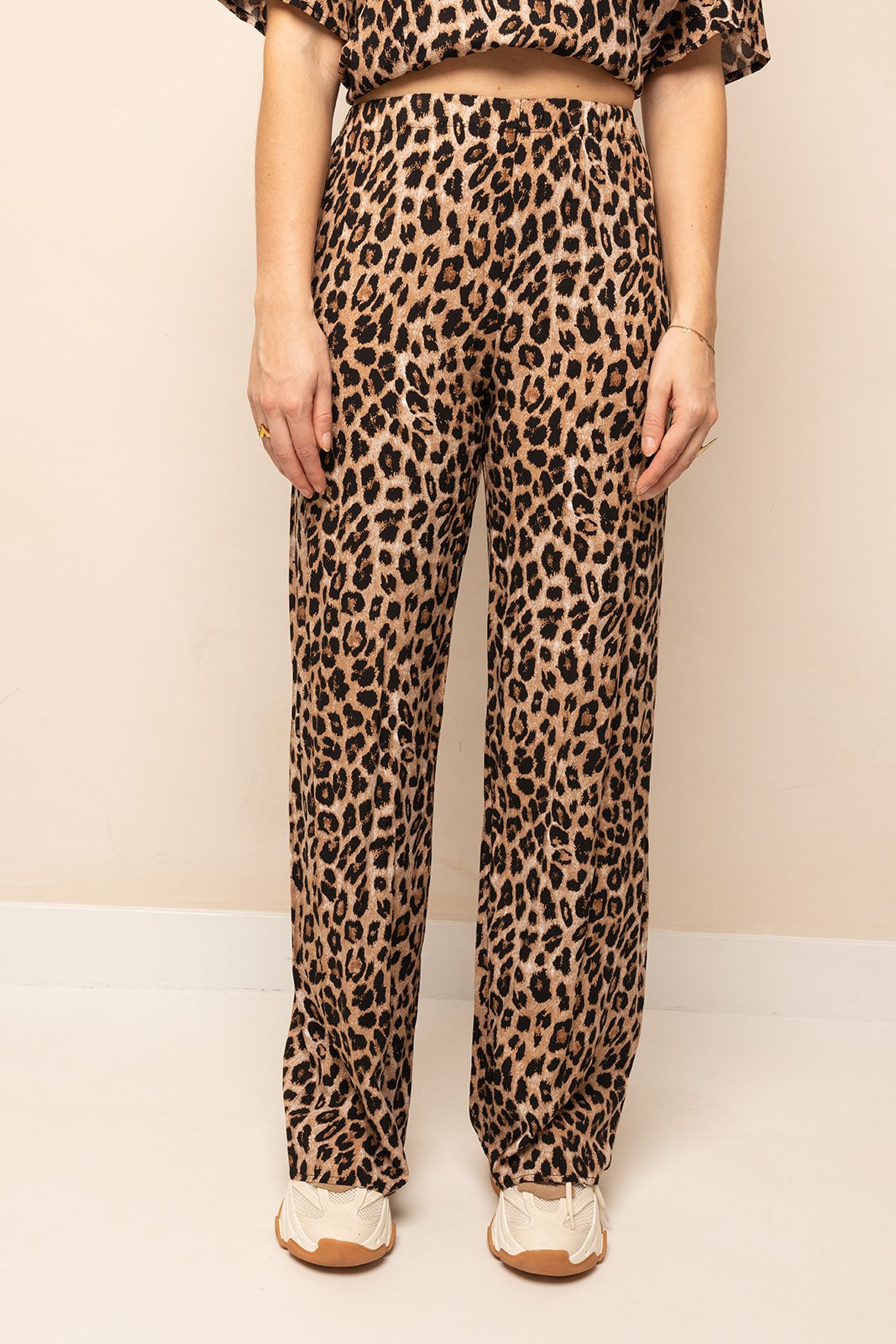 Leopard Broek | Bruin