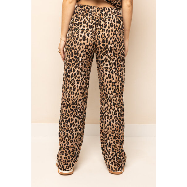 Leopard Broek | Bruin