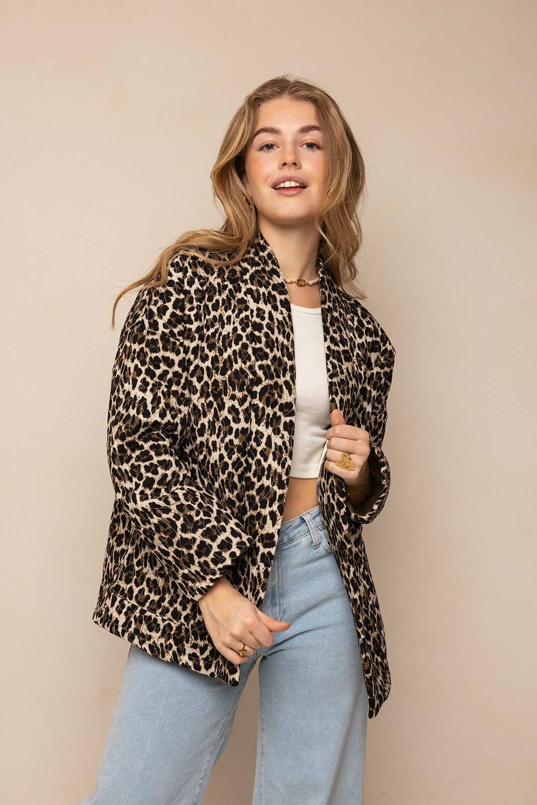 Luna Jacket | Leopard