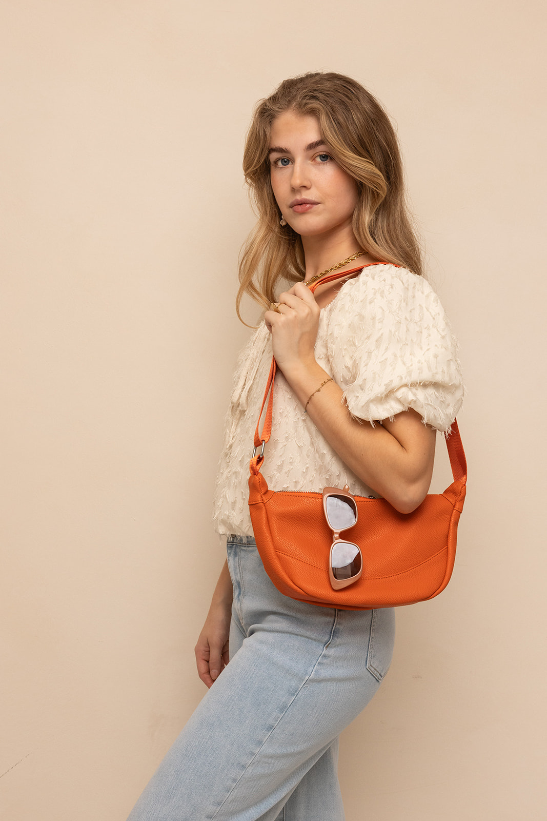 Grote Crossbody Tas | Oranje