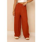 Ibiza  Pantalon Stretch | Rust