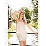 Liselot Sparkle Jurk | Beige