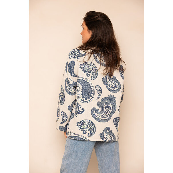 Jasje Met Boho Print | Blauw