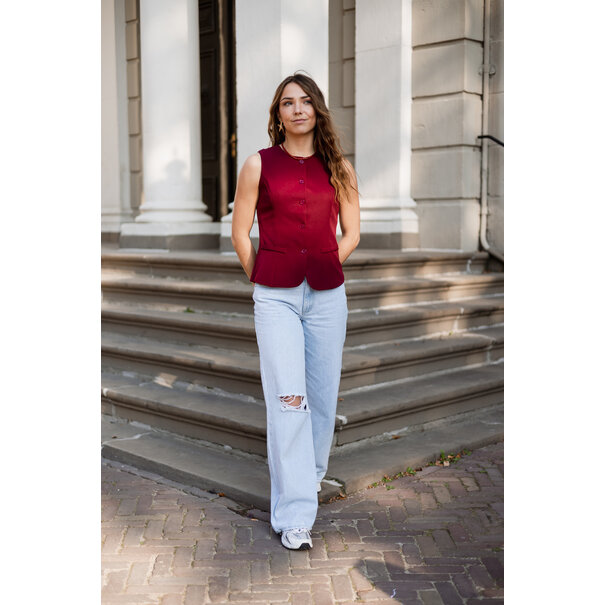 Lissa Pantalon | Burgundy