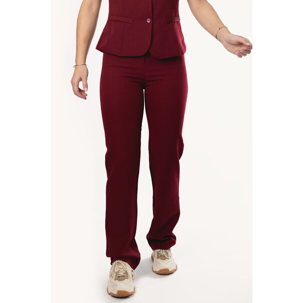 Lissa Pantalon | Burgundy