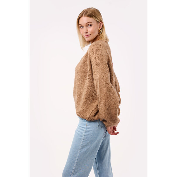 Petra sweater | Camel