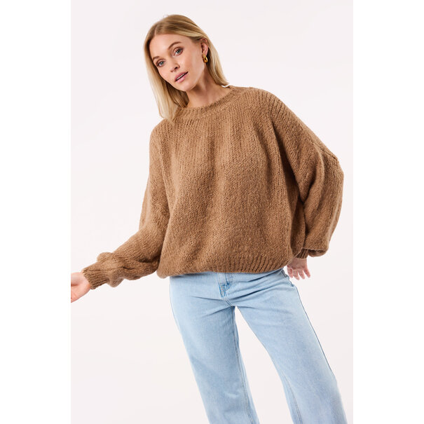 Petra sweater | Camel