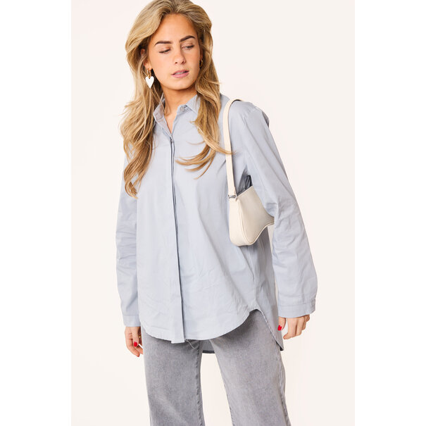 Sophie blouse | Licht grijs