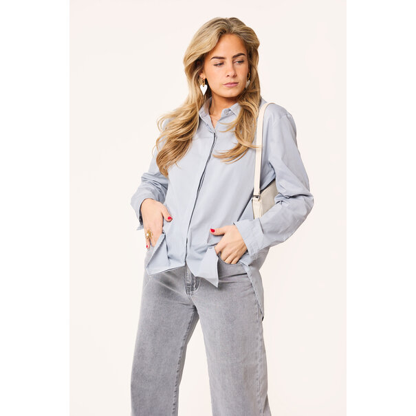 Sophie blouse | Licht grijs
