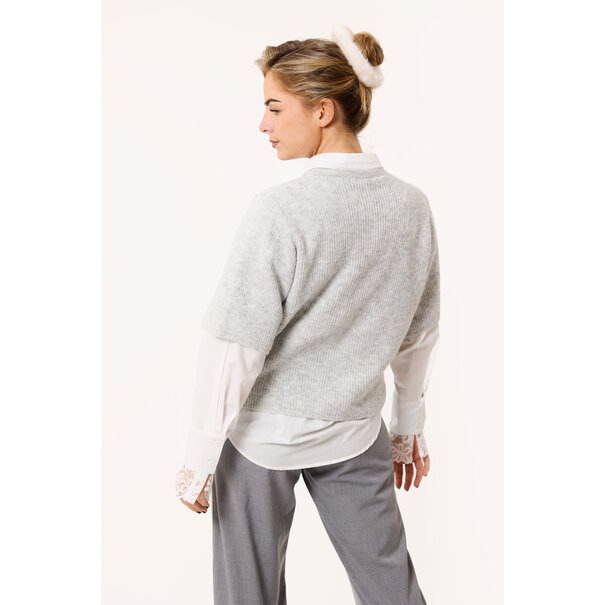 Lily vest | Licht grijs