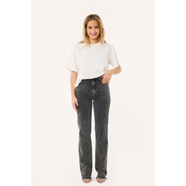 Extra lange jeans | Donkergrijs