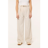 Classy pantalon met riem | Off white