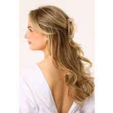 Haarclip groot | Beige
