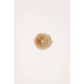 Scrunchie fluffy klein | Beige