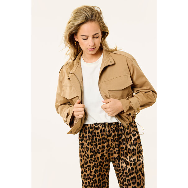 Josje korte trenchcoat | Camel
