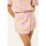 Lot gebloemde skort | Lila