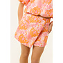 Lot gebloemde skort | Roze/oranje