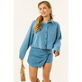 Sabine denim blouse | Lichtblauw