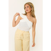Donna one shoulder top | Wit