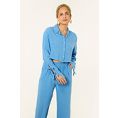 Iva linnen set | Blauw