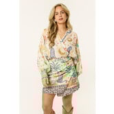 Lotti patronen omslagjurk | Multicolour