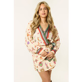 Charlie omslag jurk patronen | Multicolour (PRE-ORDER)