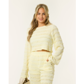 Mabel top met franjes | Geel